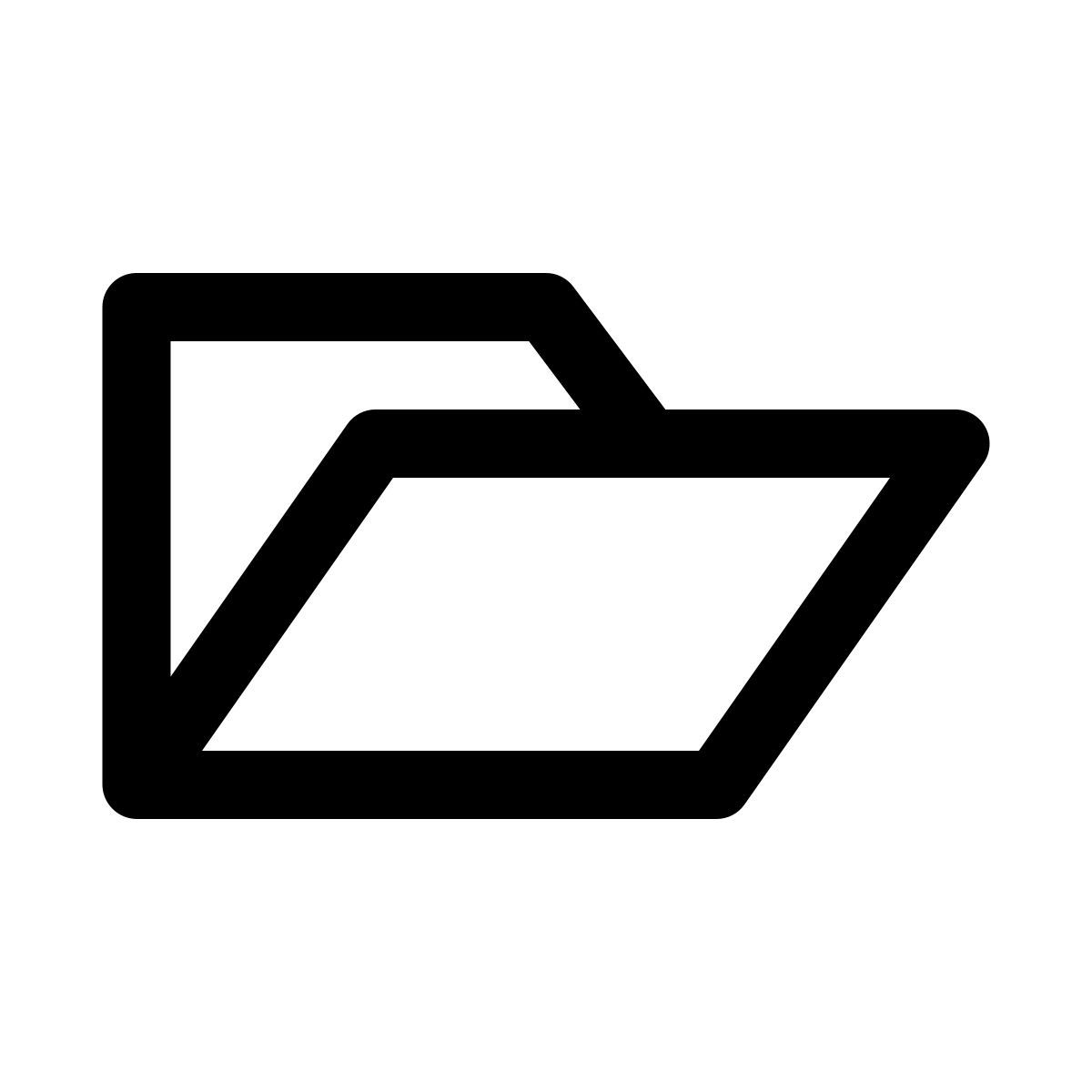 open folder icon