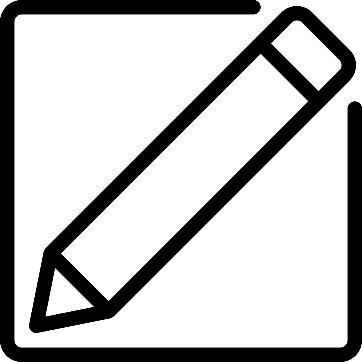 pencil icon