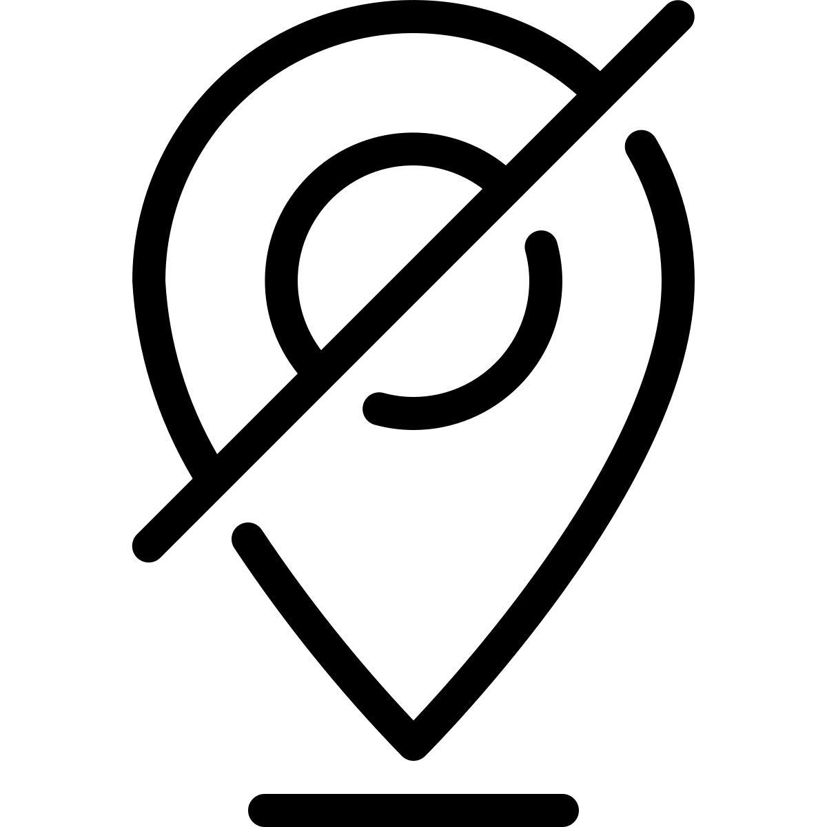 핀 비활성화됨 icon