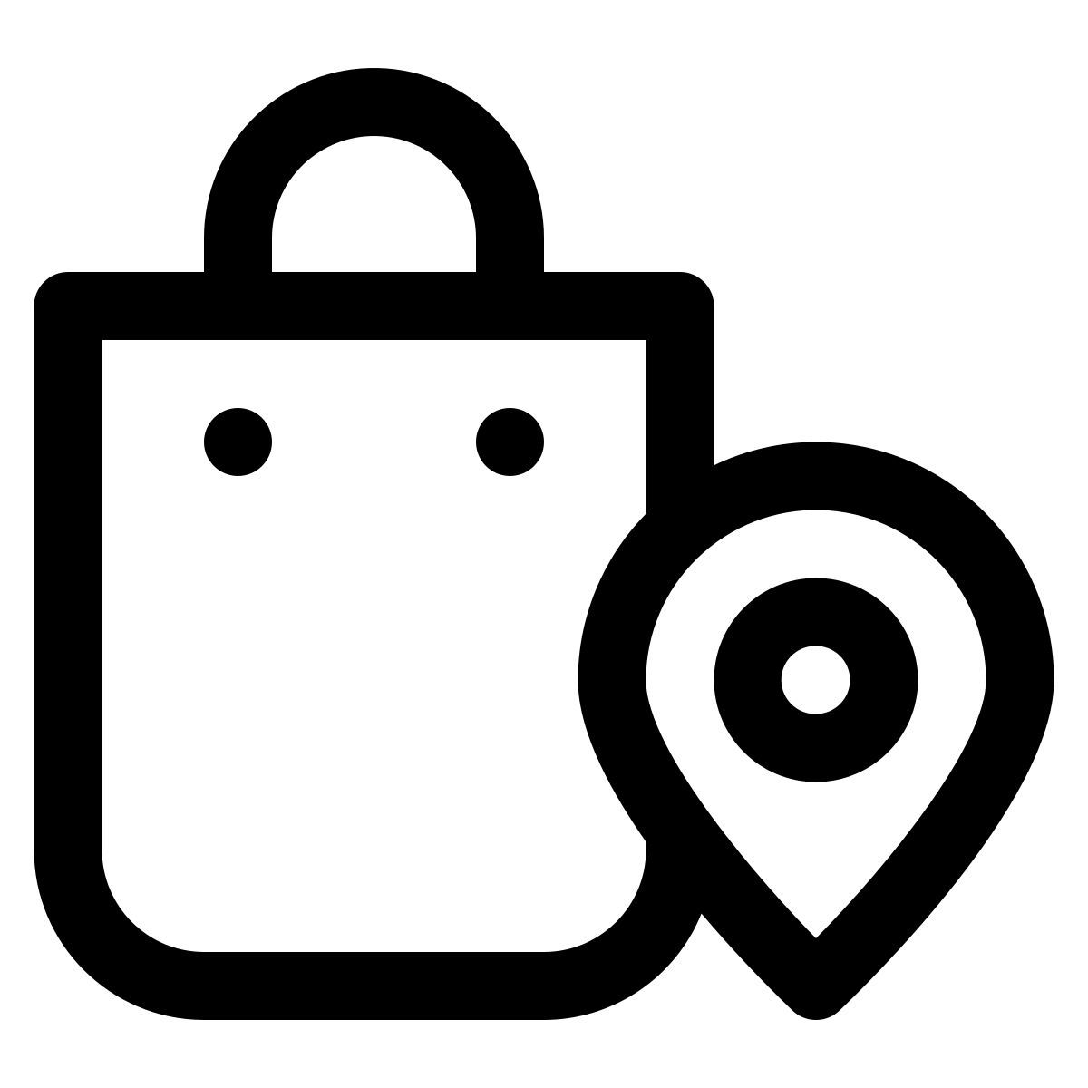 shopping bag icon