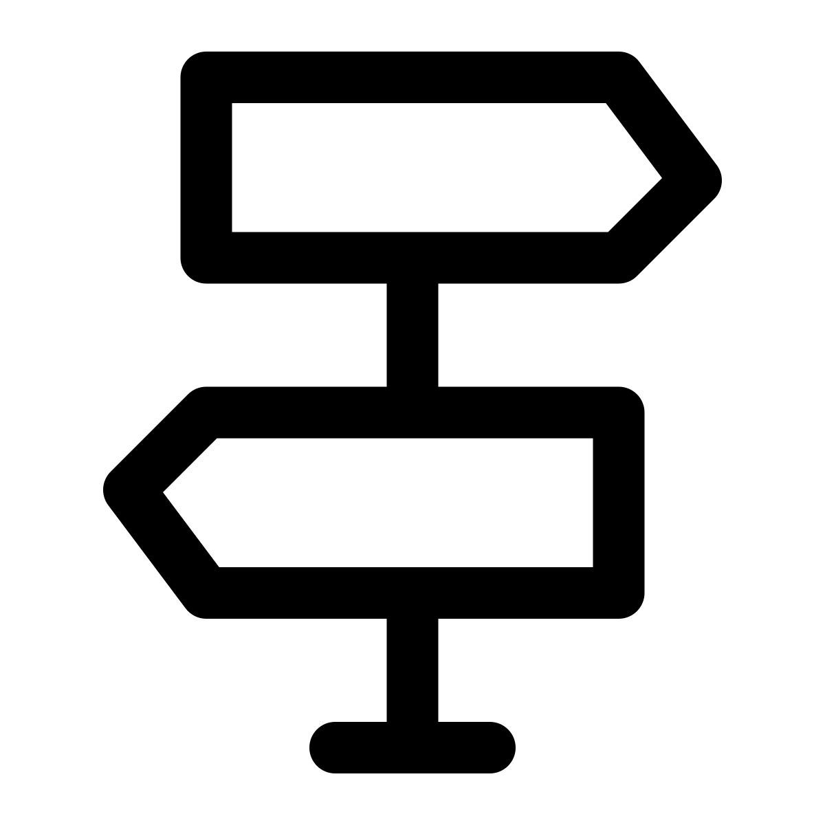 sign post icon