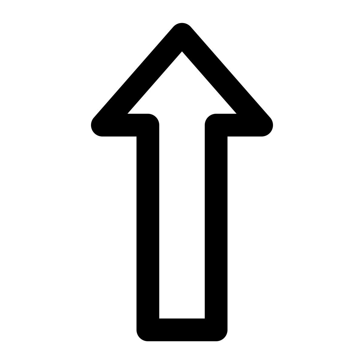 up arrow icon