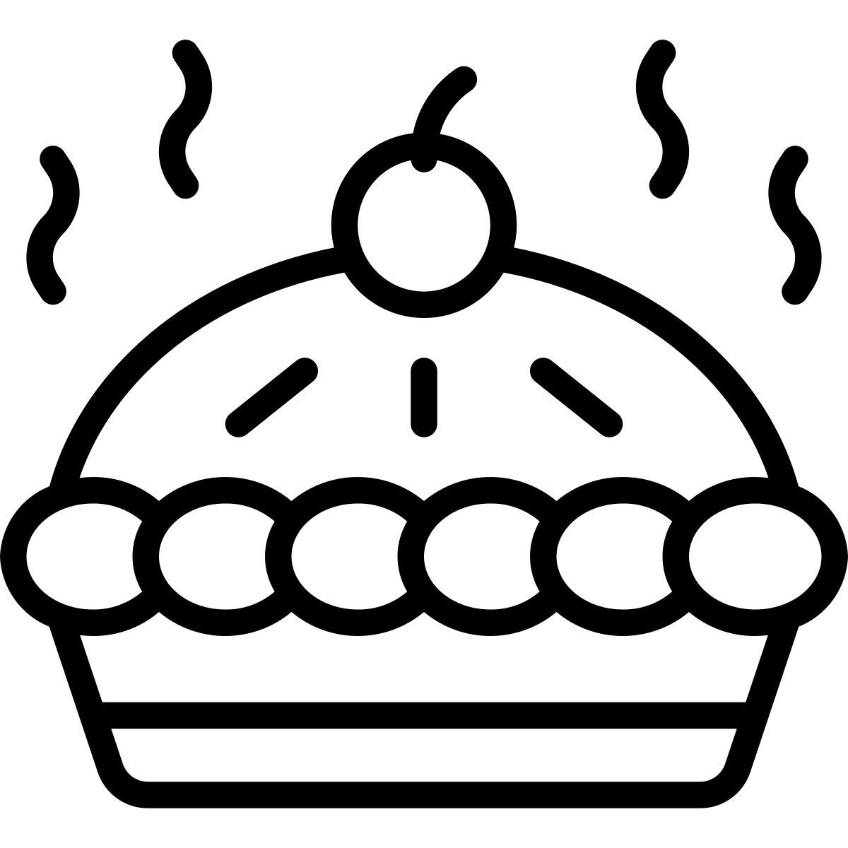 apple pie icon