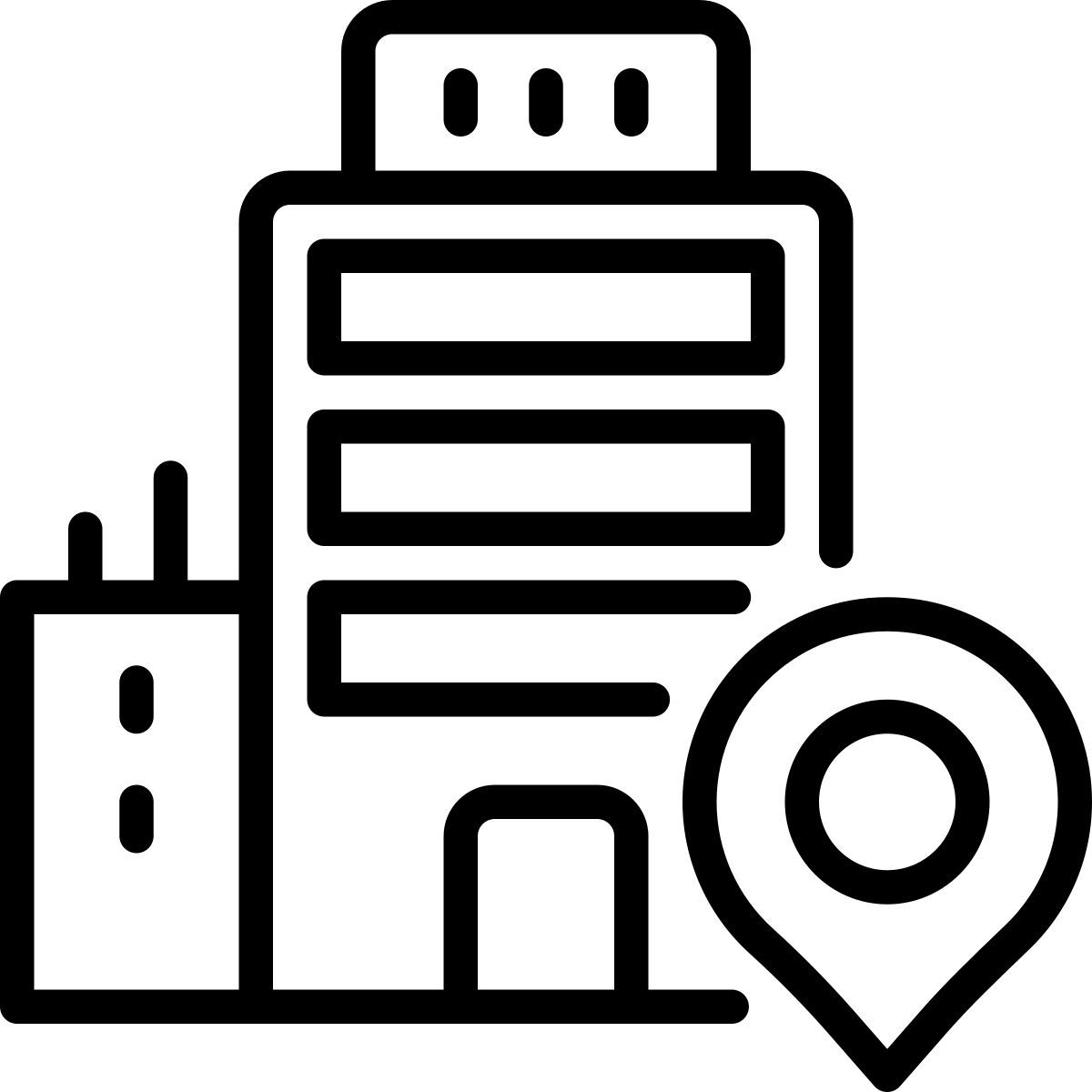 hotel location icon