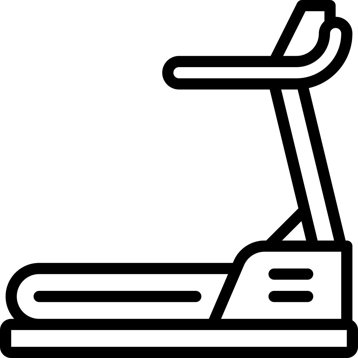 treadmill icon