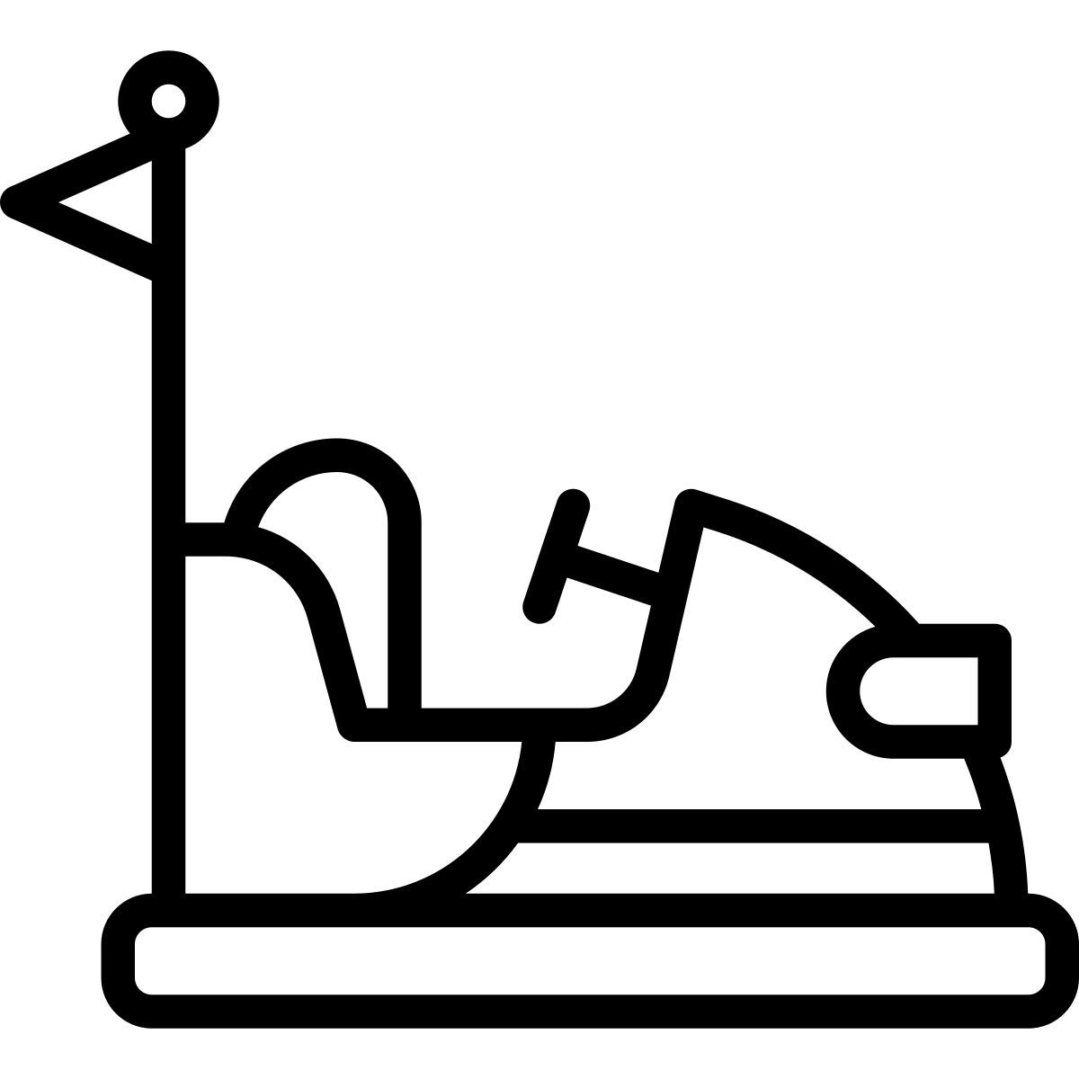 bumper car icon