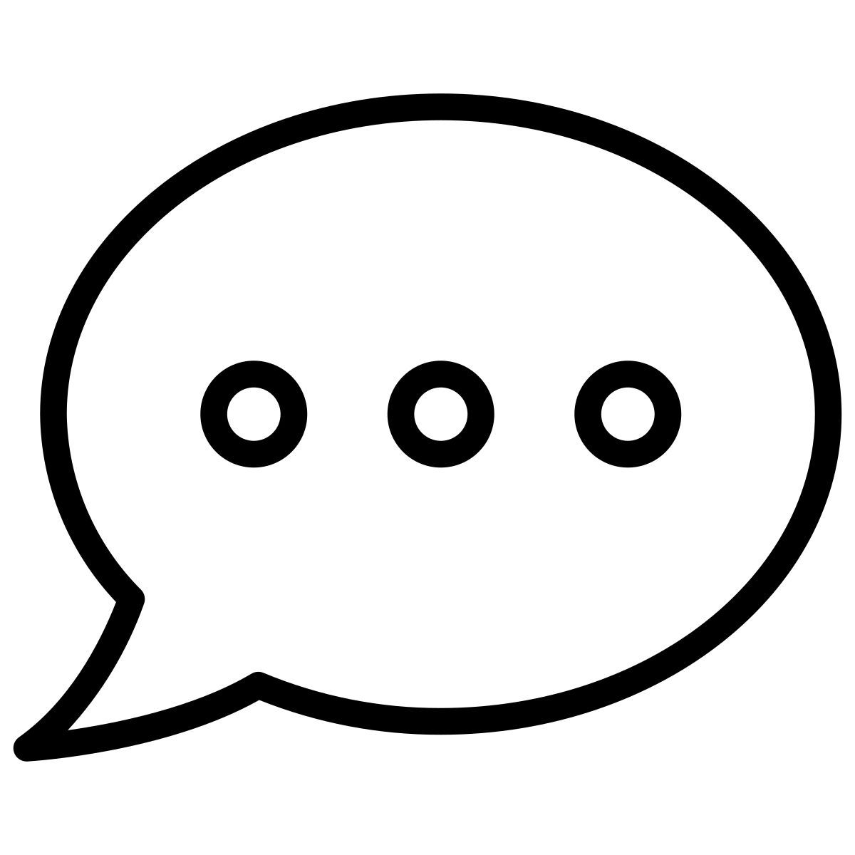 chat bubble icon