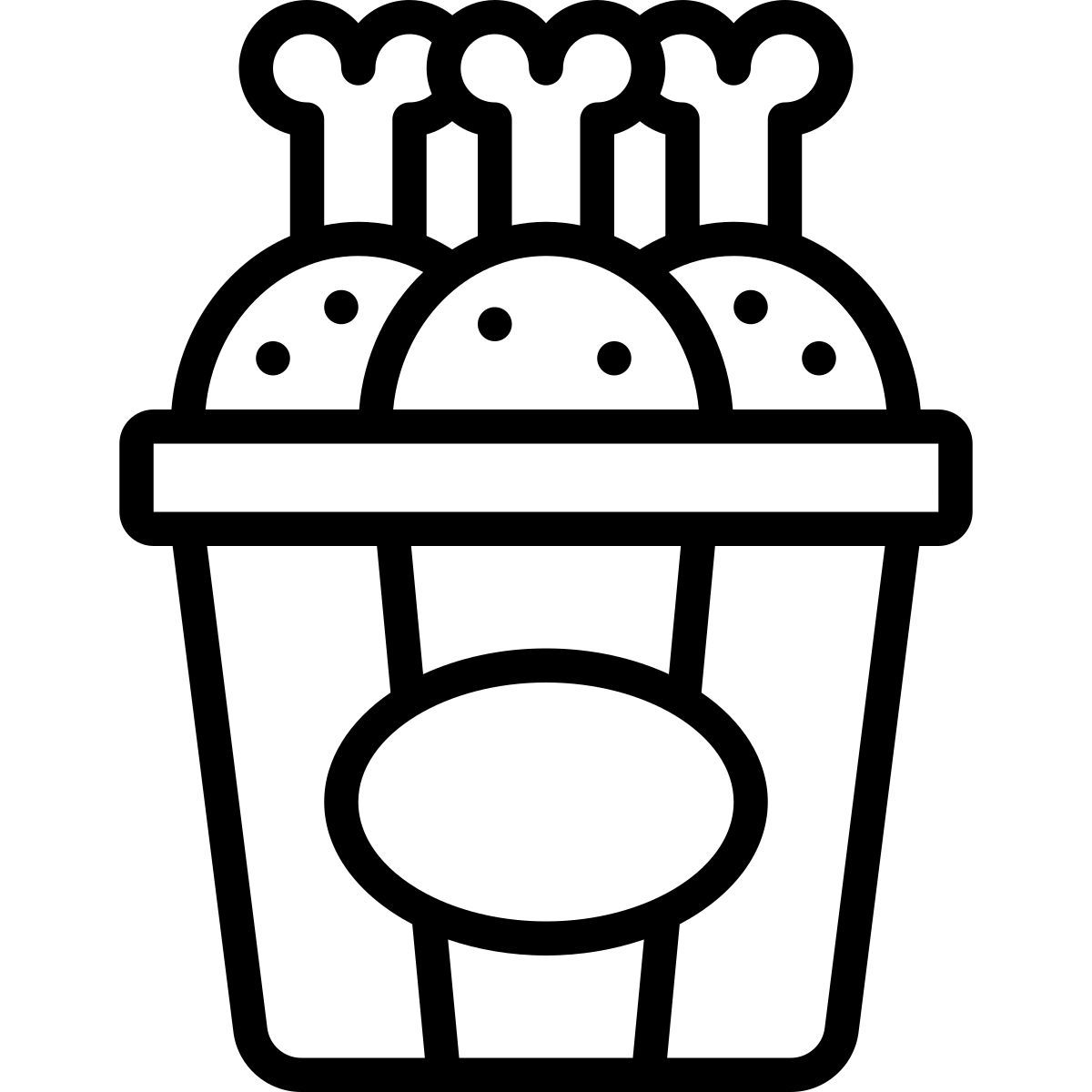 fried chicken icon