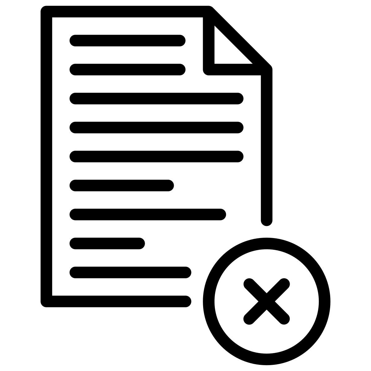 delete file icon