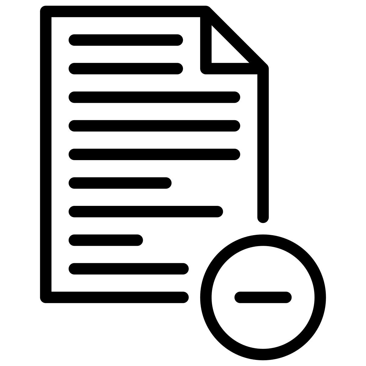 delete file icon