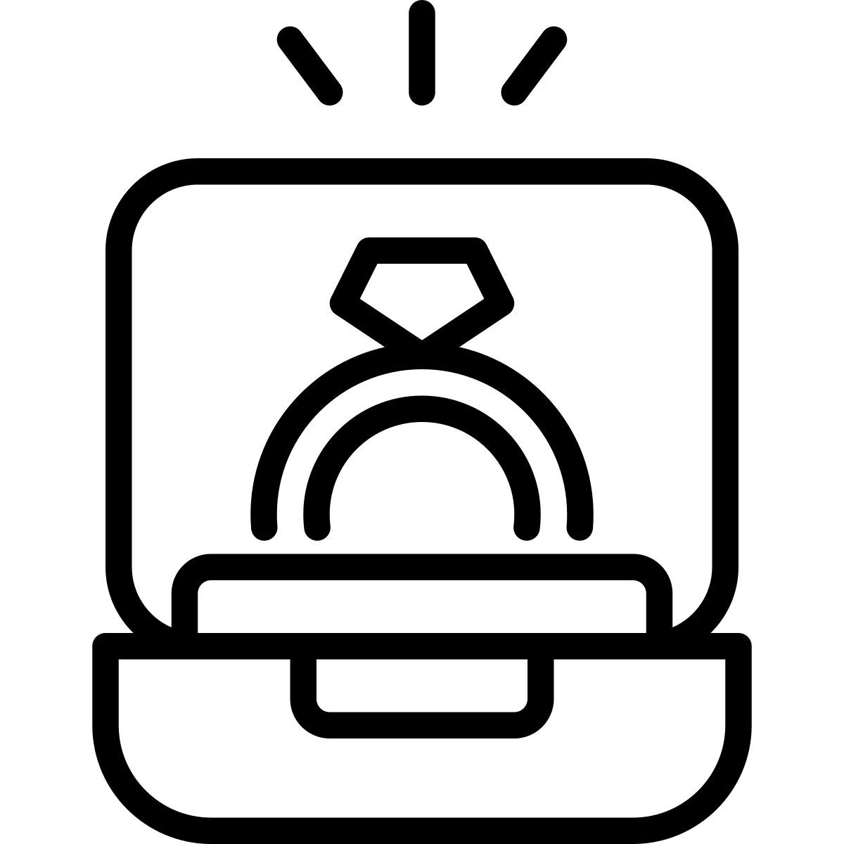 engagement ring icon