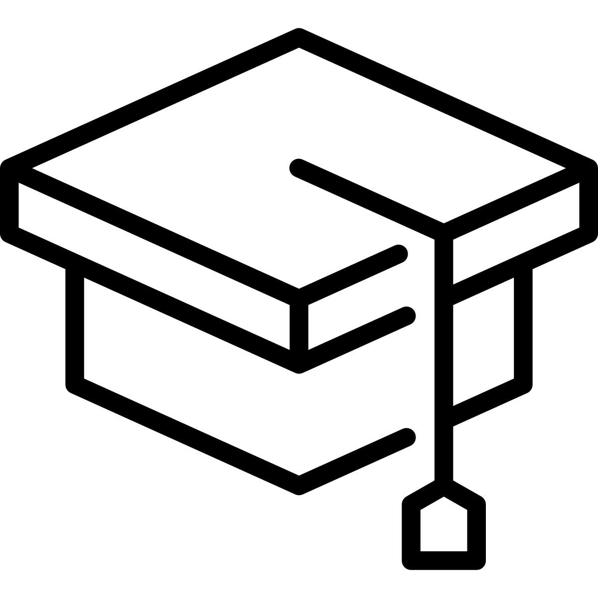 graduation cap icon