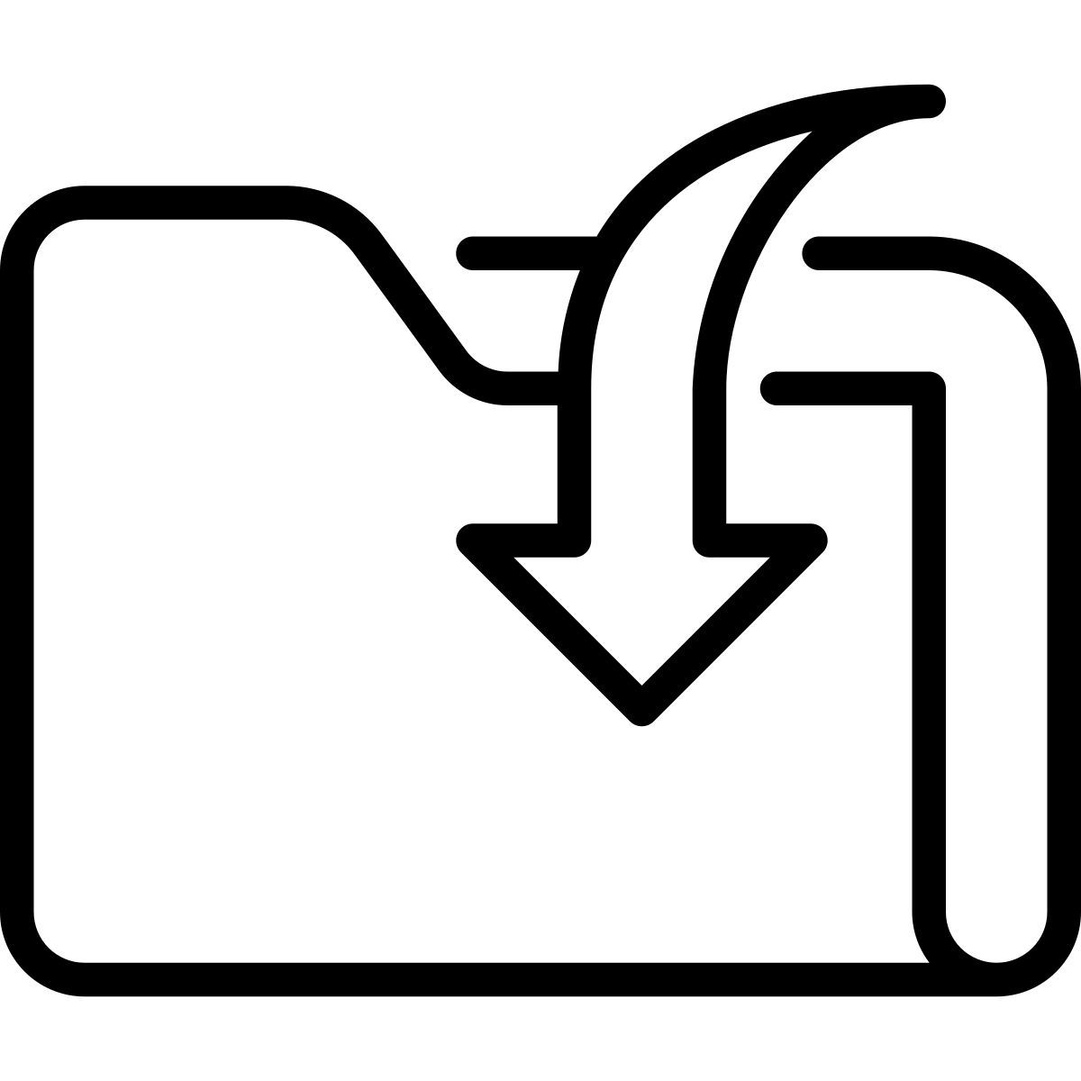 open folder icon