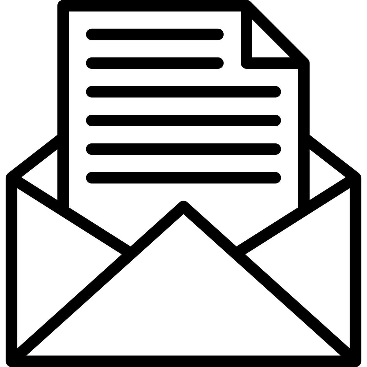 open mail icon