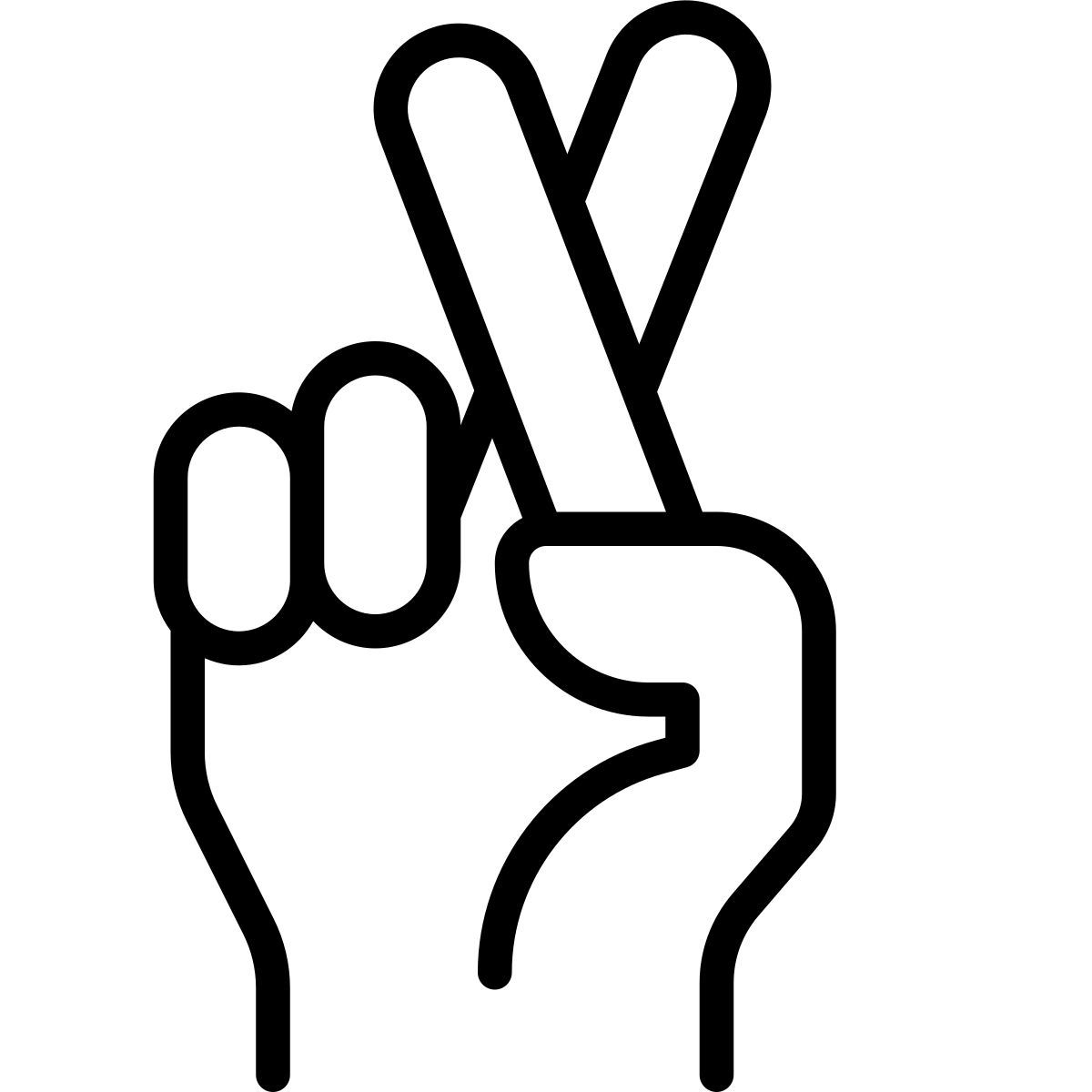 promise gesture icon