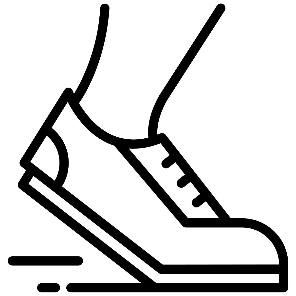 running shoe icon
