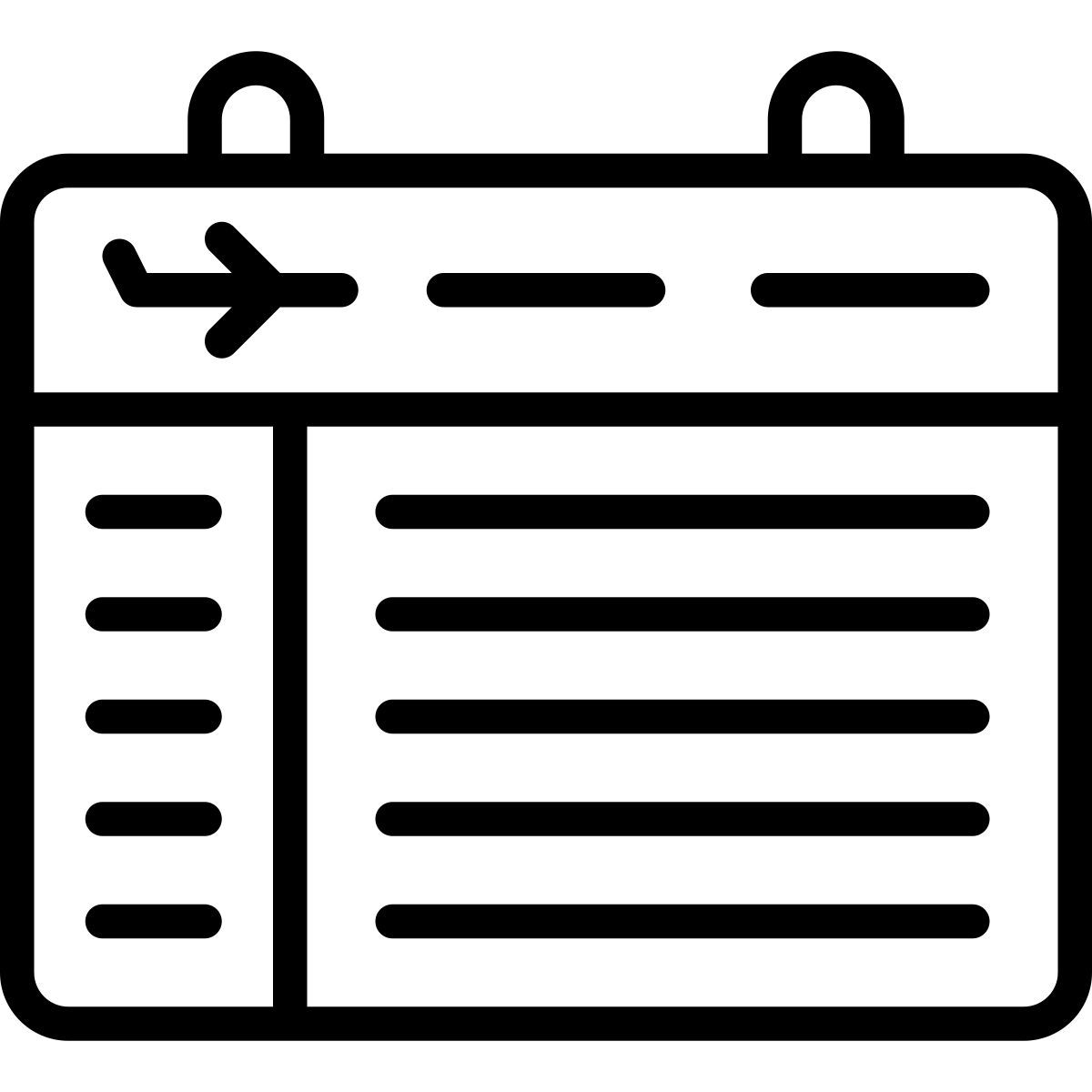 horaire des vols icon