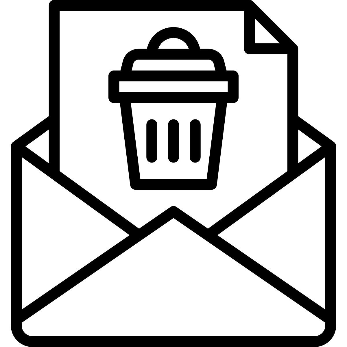 courrier indésirable icon