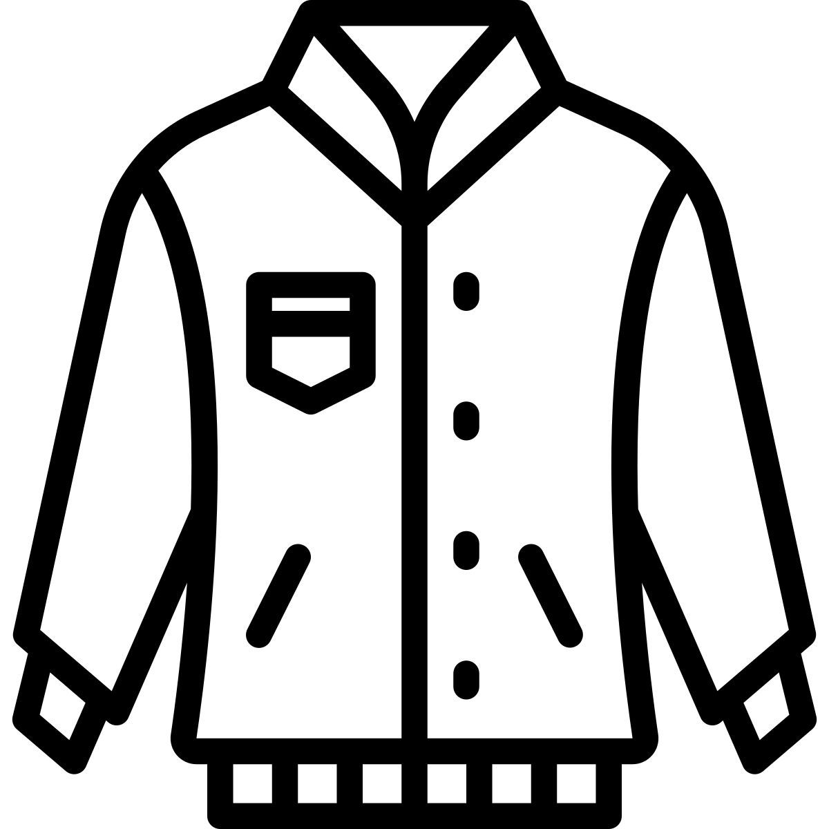 varsity jacket icon