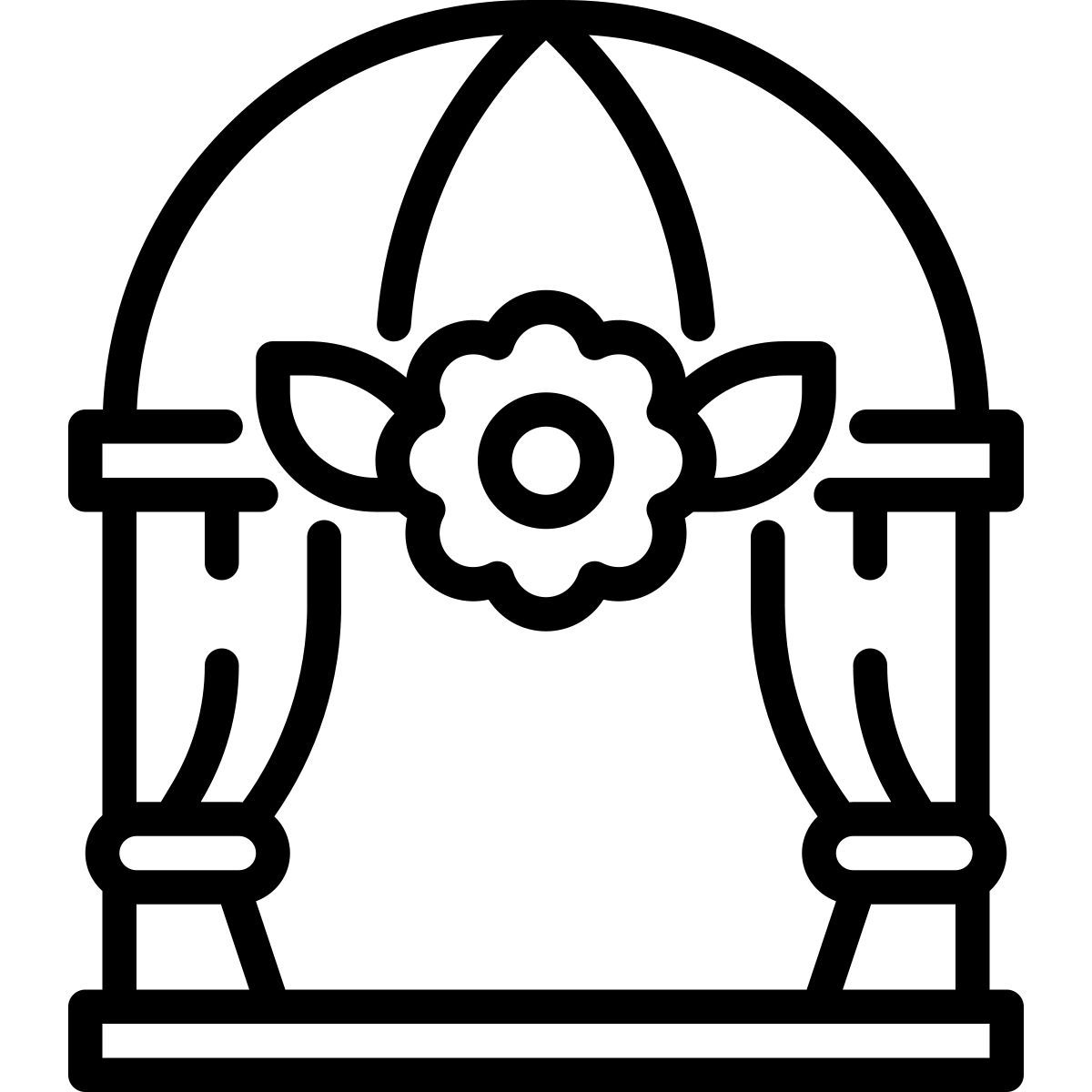 wedding arch icon