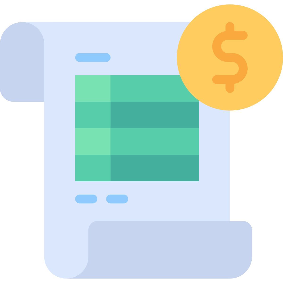 financial report icon