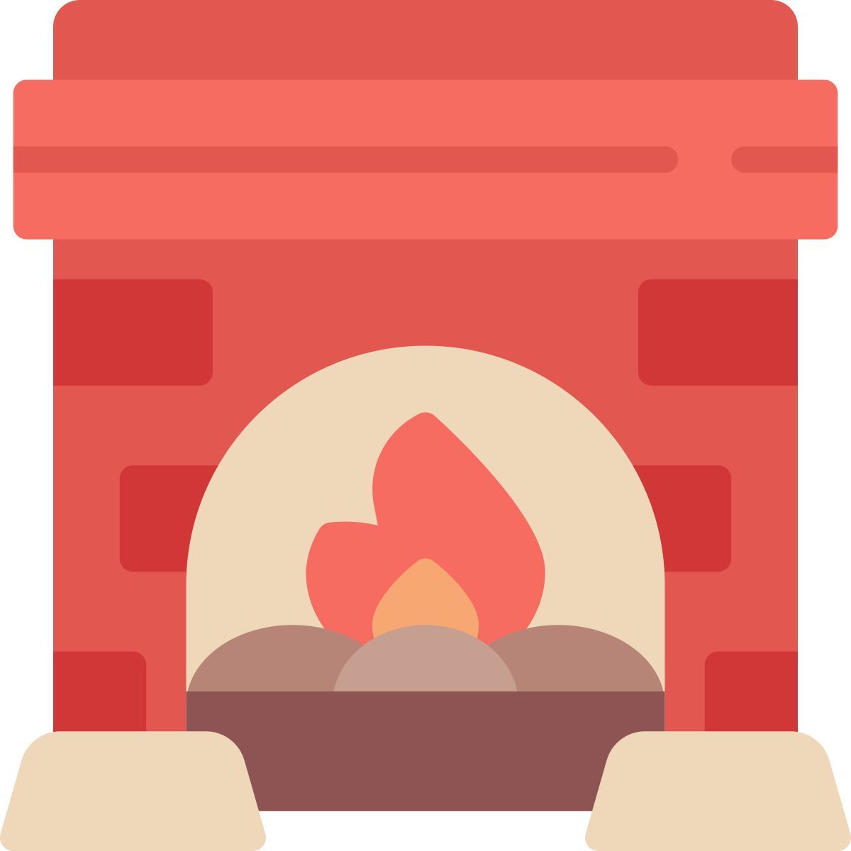 fireplace icon