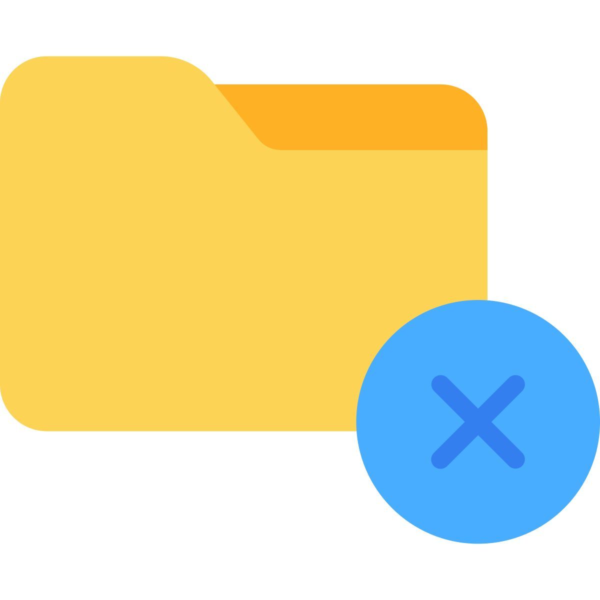 delete folder icon
