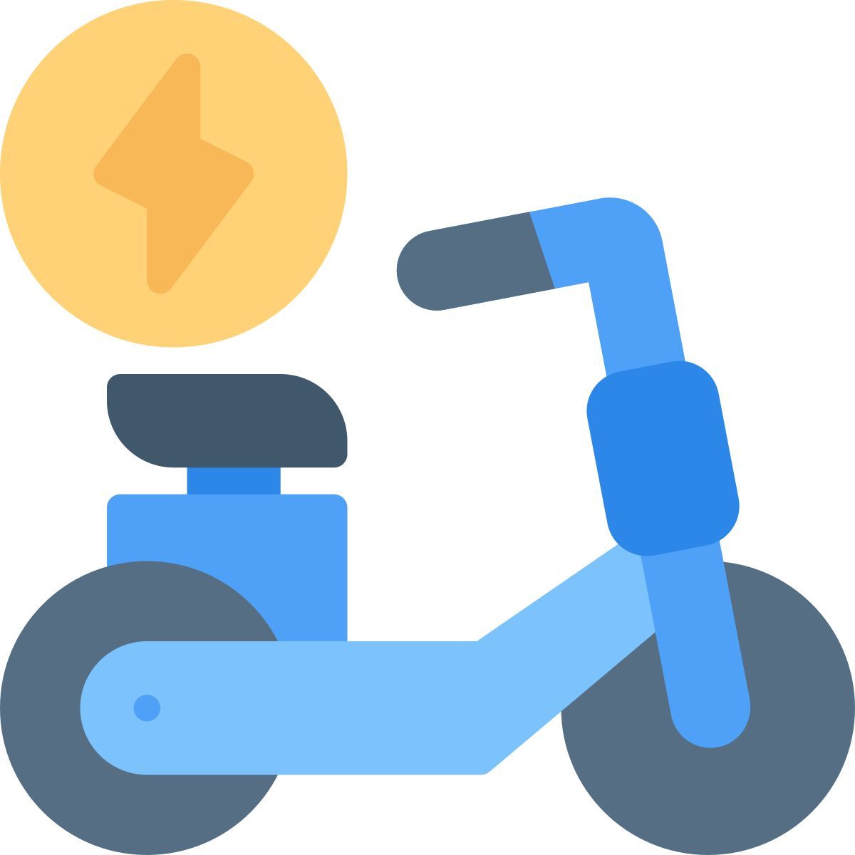 electric bike icon