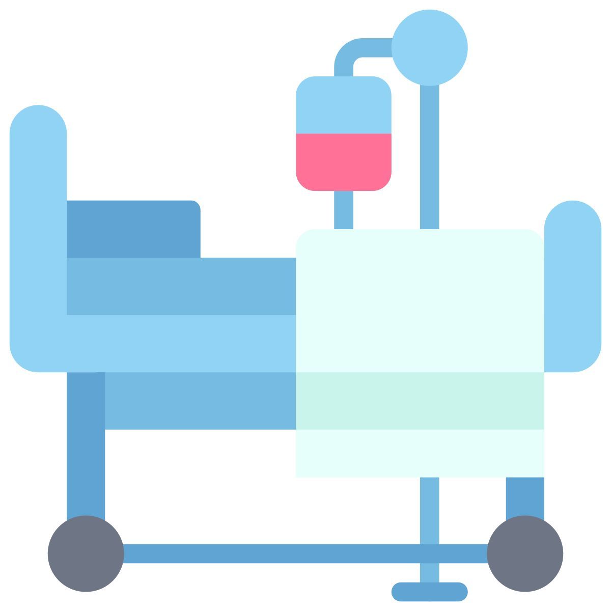 hospital bed icon