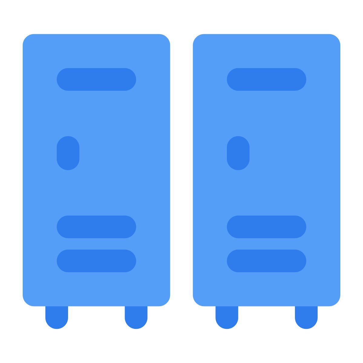 armários de bagagem icon