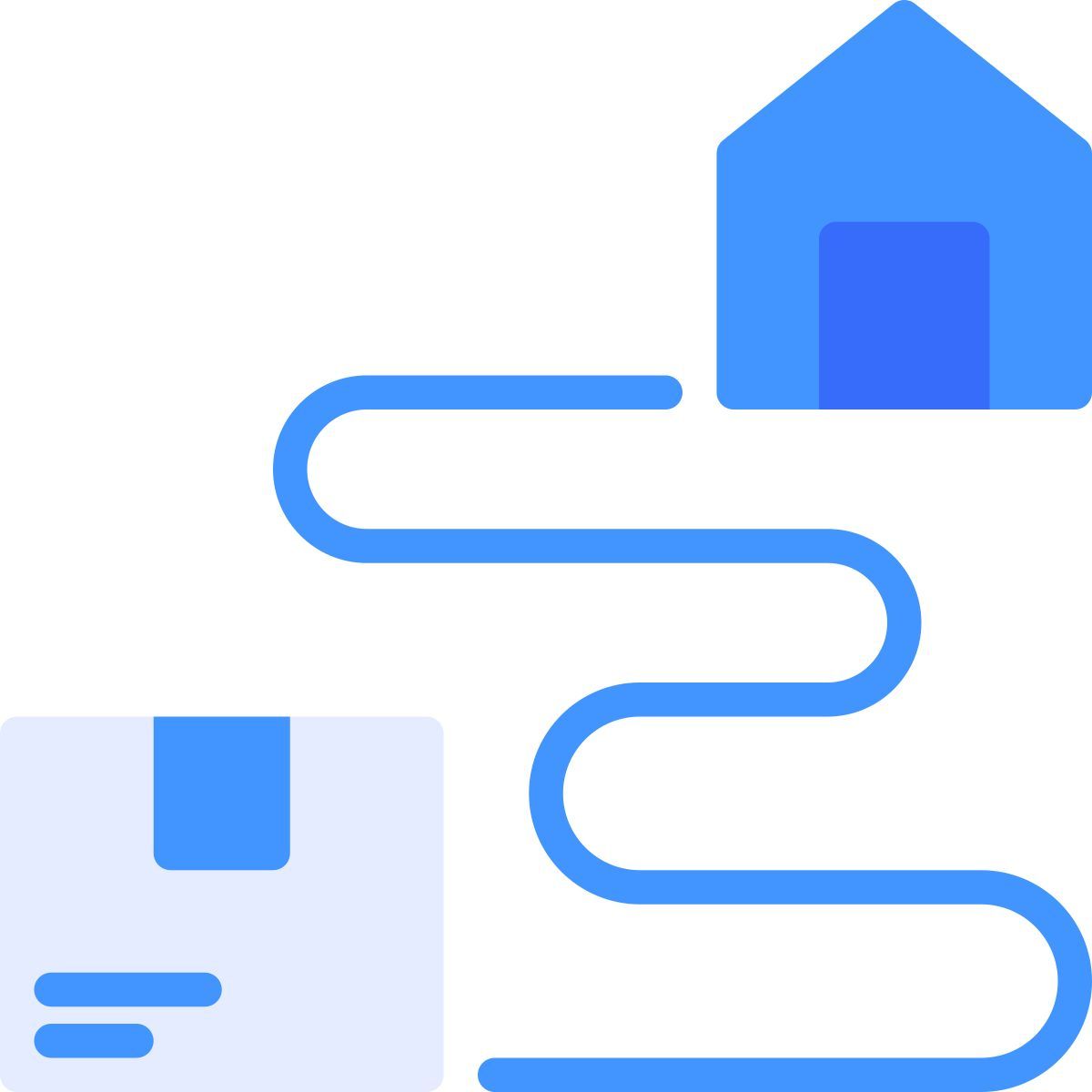 logistics delivery icon