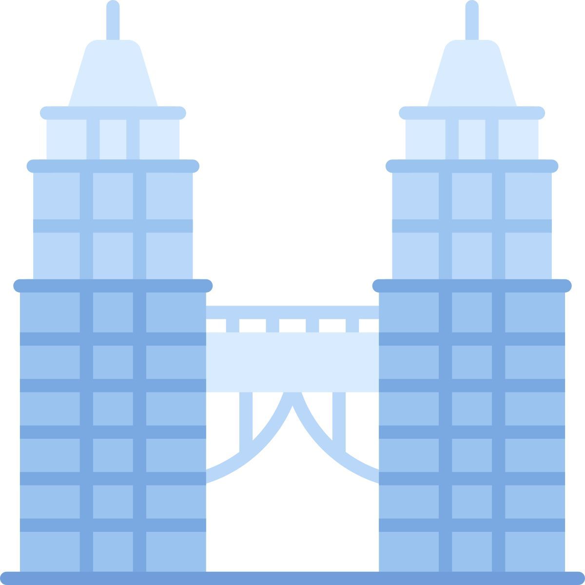 petronas tower icon