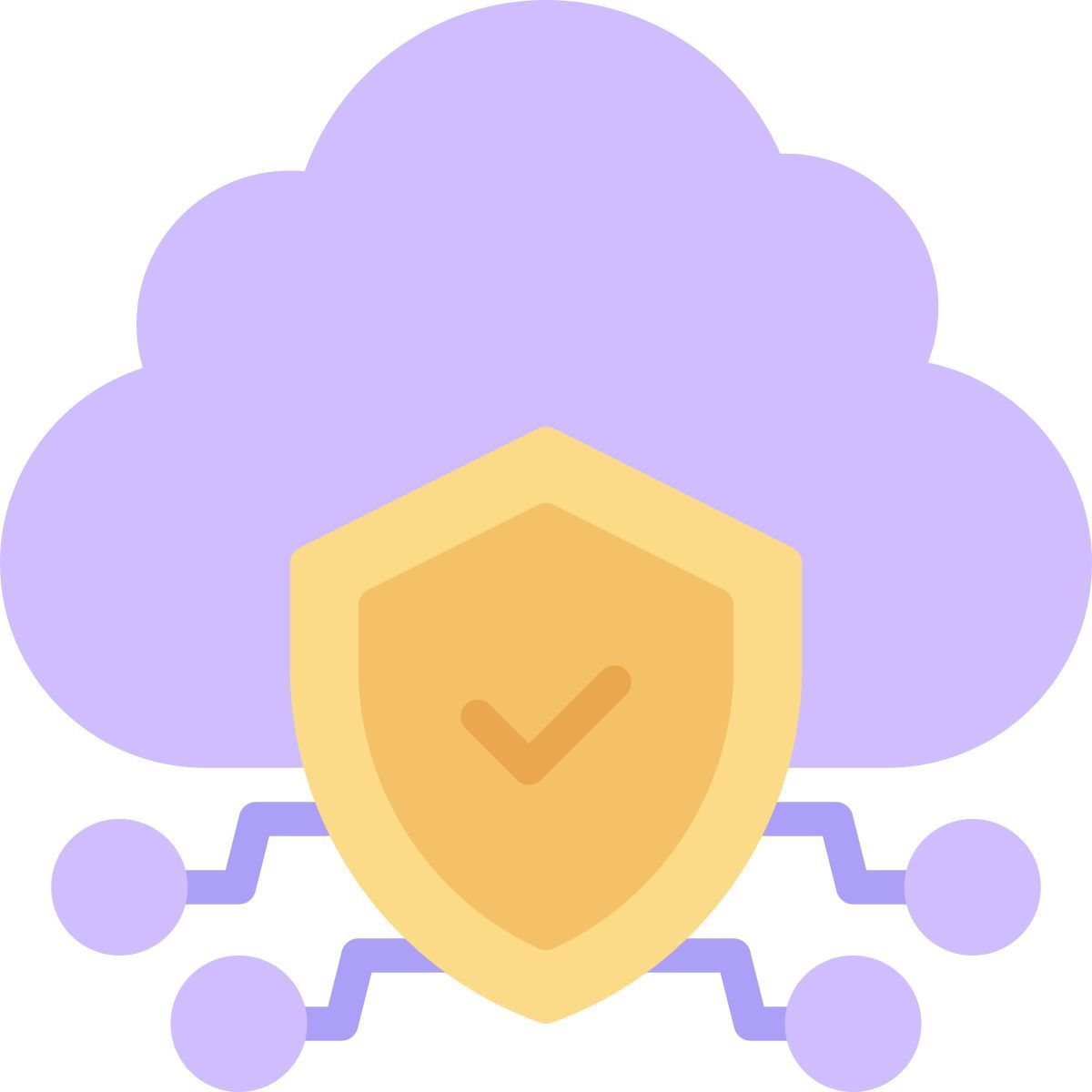 cloud security icon