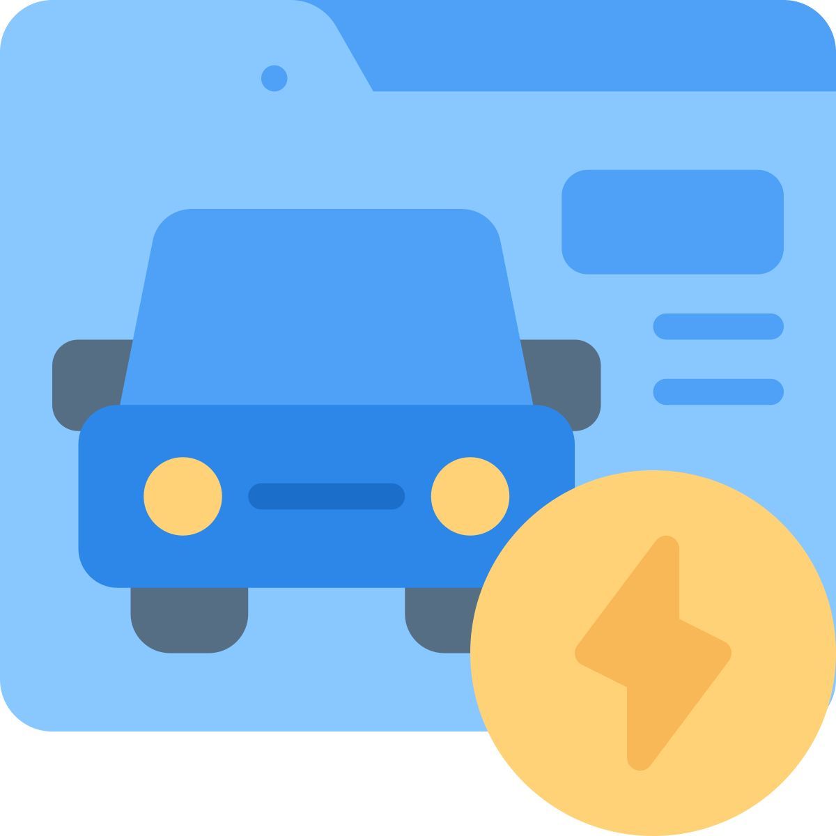 자동차 시스템 업데이트 icon