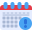external calendar-calendar-and-date-kmg-design-flat-kmg-design-1 icon