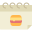 external calendar-food-and-restaurant-kmg-design-flat-kmg-design icon