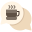 external chat-coffee-shop-kmg-design-flat-kmg-design icon