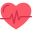 external heart-rate-medical-kmg-design-flat-kmg-design icon