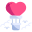 external hot-air-balloon-valentines-day-kmg-design-flat-kmg-design icon