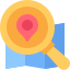 external Search-Location-maps-and-location-kmg-design-flat-kmg-design icon