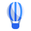external air-hot-balloon-adventure-kmg-design-flat-kmg-design icon