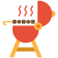 external barbeque-summer-kmg-design-flat-kmg-design icon