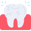 external broken-tooth-dental-kmg-design-flat-kmg-design icon