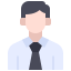 external business-man-avatar-kmg-design-flat-kmg-design icon