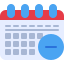 external calendar-calendar-and-date-kmg-design-flat-kmg-design-6 icon