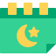 external calendar-ramadan-kmg-design-flat-kmg-design icon