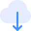 external cloud-download-ui-essential-kmg-design-flat-kmg-design icon
