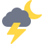 external cloud-weather-kmg-design-flat-kmg-design icon