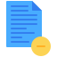 external delete-file-folder-and-document-kmg-design-flat-kmg-design icon