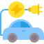 external electric-car-renewable-energy-kmg-design-flat-kmg-design icon